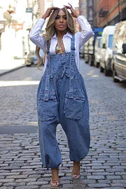 Denim Overalls